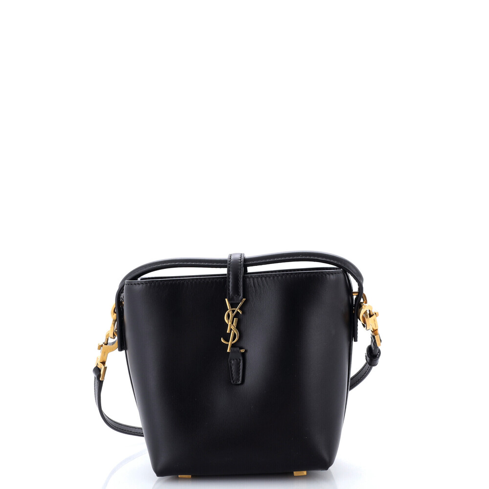 Saint Laurent Mini Le 37 Bucket Bag Leather - Picture 1 of 5